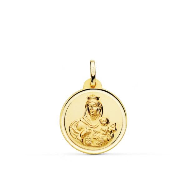 Medalla Virgen del Carmen oro