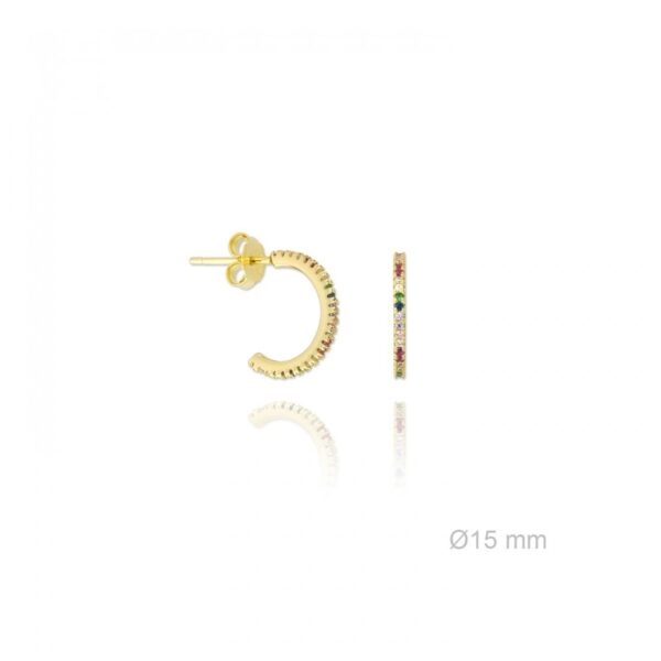Pendientes aro plata Valldemossa