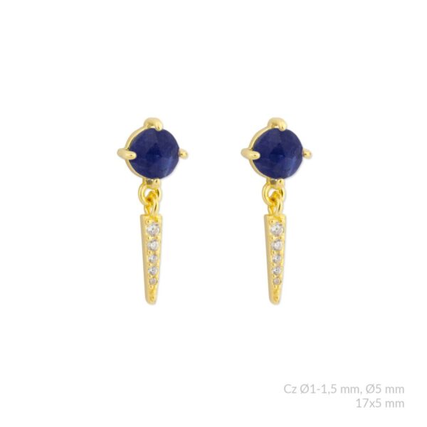 Pendientes plata Guarda