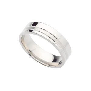 Alianza oro blanco 1454-APL6-397