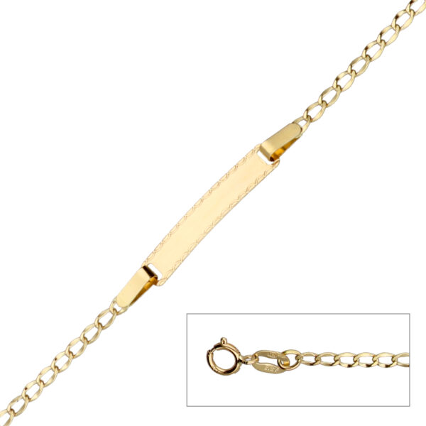 Esclava oro amarillo bebé Partus