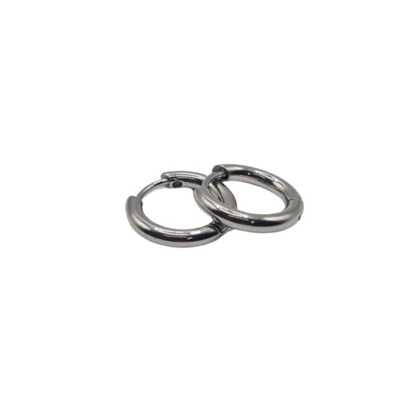 Pendientes Ingo acero inoxidable
