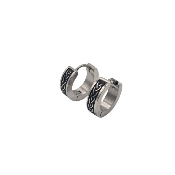 Pendientes Karl acero inoxidable