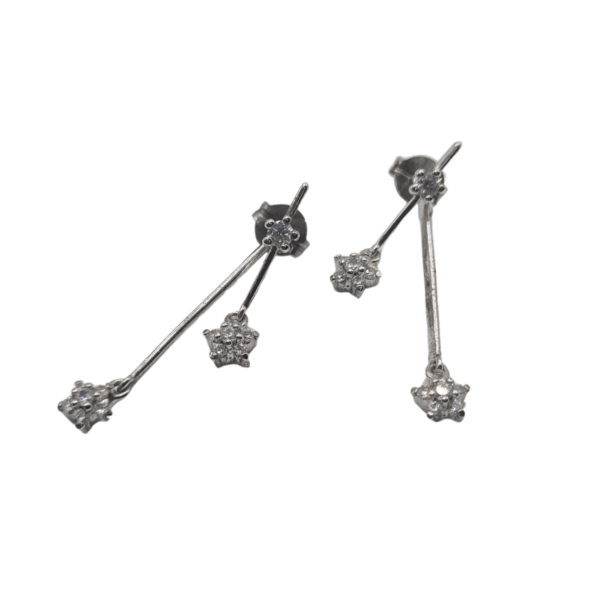 Pendientes plata de ley Adelaide