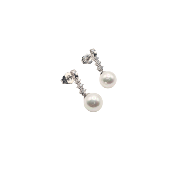 Pendientes perla Delia