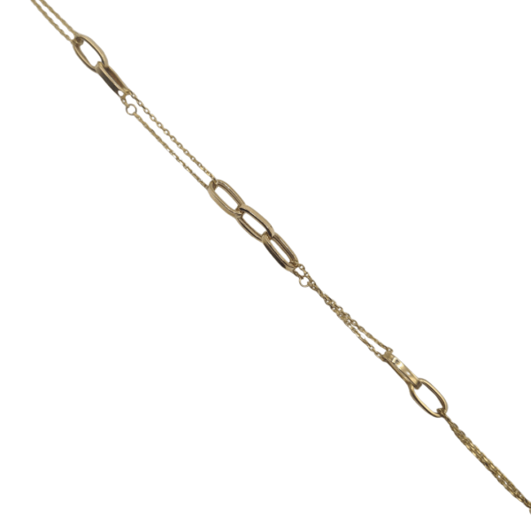 Pulsera oro amarillo Chain