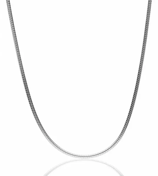 Cadena Cola de Ratón plata 45cm