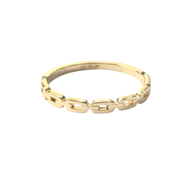 Anillo oro amarillo Delft