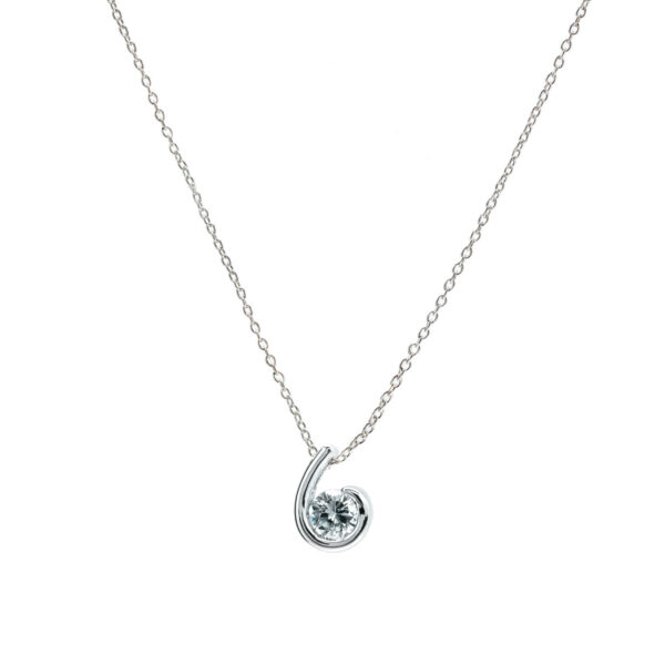 COLGANTES PEQUEÑOS DISEÑO SEMI ABIERTO CON CIRCONITA CENTRAL