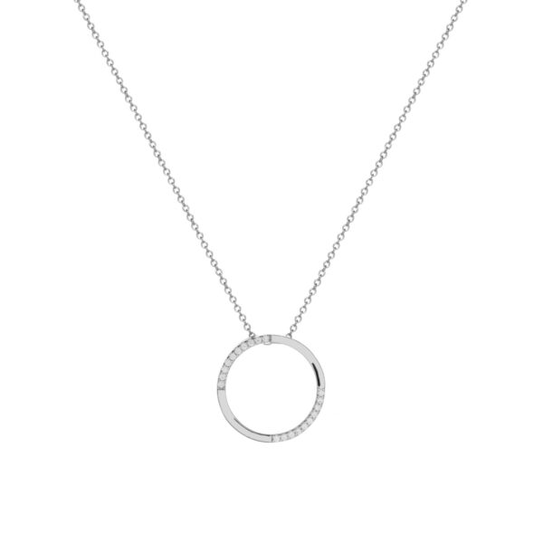 COLLAR ORIGINAL CIRCULO CON CIRCONITAS