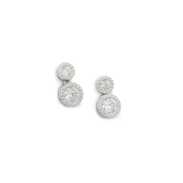 Pendientes plata Seos