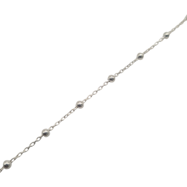 Pulsera plata Tramo