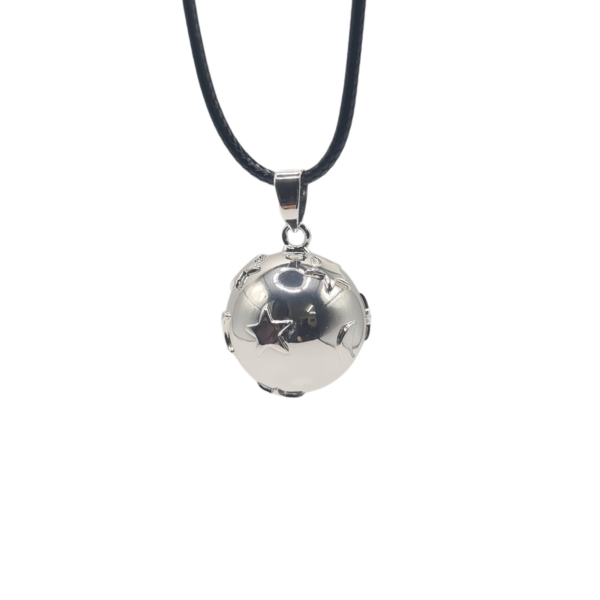 Colgante llamador de ángel con estrellas y lunas