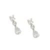 PENDIENTES DE NOVIA PEQUEÑOS CLÁSICOS CON GARRAS