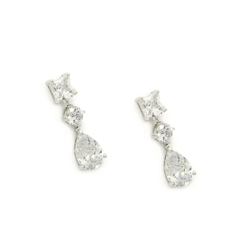 PENDIENTES DE NOVIA PEQUEÑOS CLÁSICOS CON GARRAS