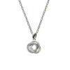 COLLARES DE PLATA PEQUEÑO DISEÑO ESPIRAL