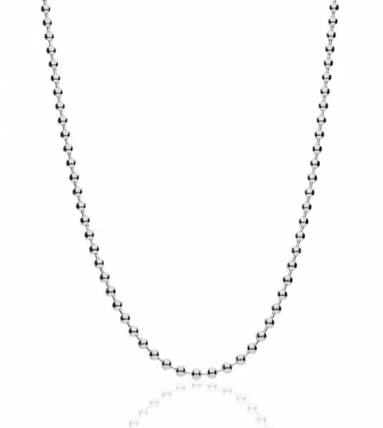 Cadena bolas plata 45cm