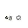 PENDIENTES DE PLATA PEQUEÑOS DISEÑO ESPIRAL 19936-A