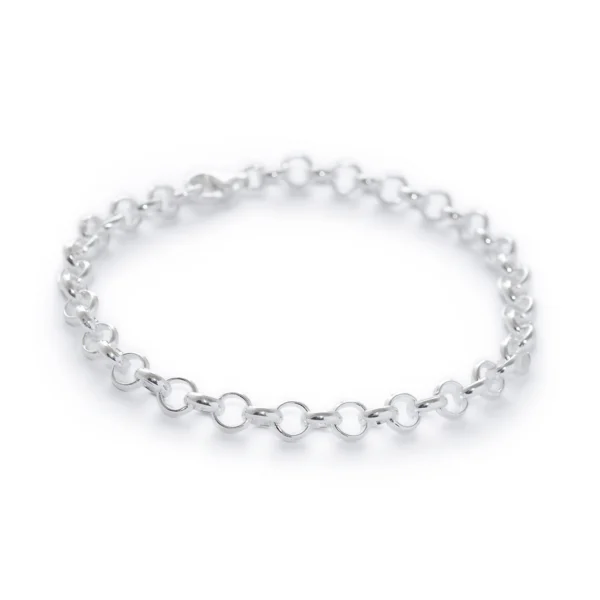 Pulsera rolo plata