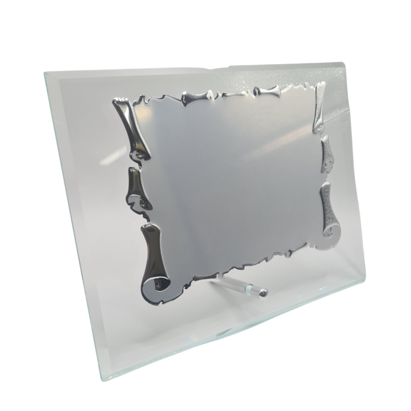 Placa de cristal 22x17 placa 16x12cm 12746-E.3