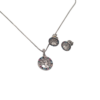 Conjunto árbol de la vida colores plata