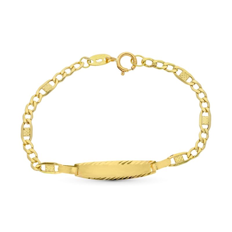 Esclava de oro amarillo 1ª postura 11.5 cm 3 mm