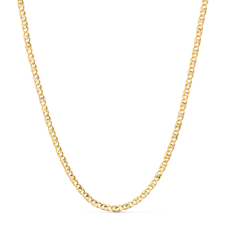 Cadena de oro amarillo tipo ancla · 50 cm · 2,8 mm · Cierre reasa