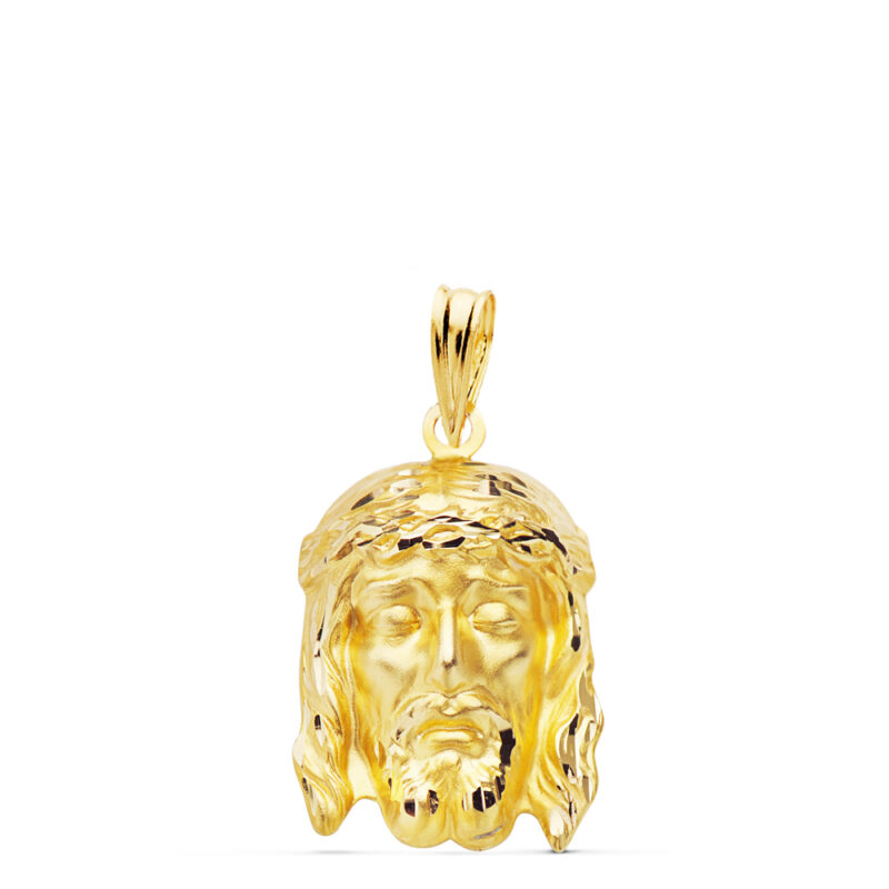 Cristo buena muerte oro amarillo